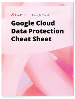 E Book LP goolge cloud data protection cheat sheet