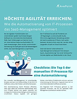 Wie die Automatisierung von IT Prozessen das Saa S Management optimiert