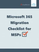 Microsoft 365 migration checklist for msps dec2022