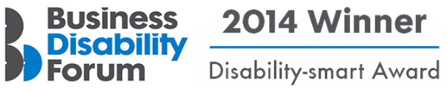 Winner Disability smart Award 2014