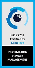 ISO 27701 LOGO CERTIFICATION SEAL