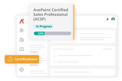 Partner portal certifications