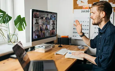 Securing collaboration for remote work