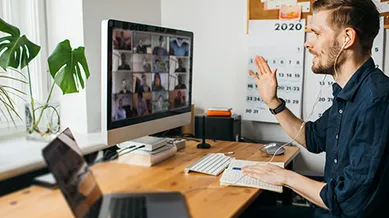 Securing collaboration for remote work