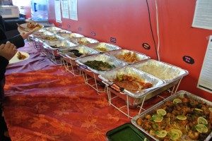 感謝祭シーズンのため、AvePoint 本社 では Potluck Lunch が開催されました。