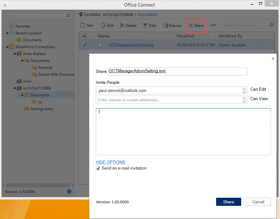 office connect add in for excel