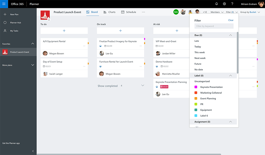 microsoft teams project planner